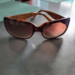 Womans Coach Tortise Sunglasses